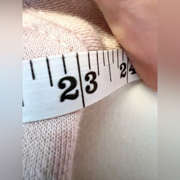 Carhartt relaxed fit Mid weight hoodie pullover pale pink pocket front casual L - Picture 7 of 8